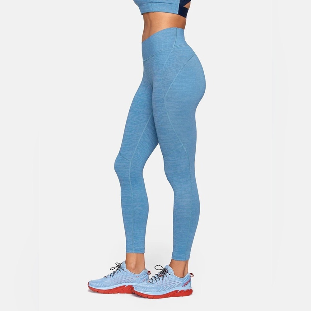 Outdoor Voices Womens 7/8 Leggings OV TechSweat in Provincial Blue‎ Size S